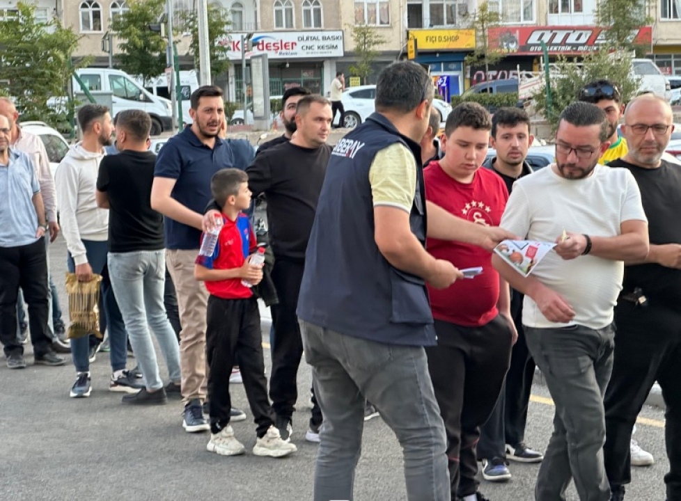 Niğde’de futbol maçında siber güvenlik ve yasa dışı bahis bilgilendirmesi