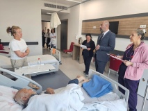 Niğde’de Hastalara “Geçmiş Olsun” Ziyareti