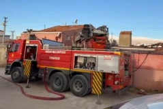 Niğde’de İşletmede Yangın Paniği