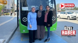 Niğde’de kadın şoförler direksiyon başına geçti