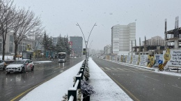 Niğde’de kar yağışı etkili oldu