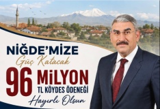 Niğde’de köylere dev ödenek
