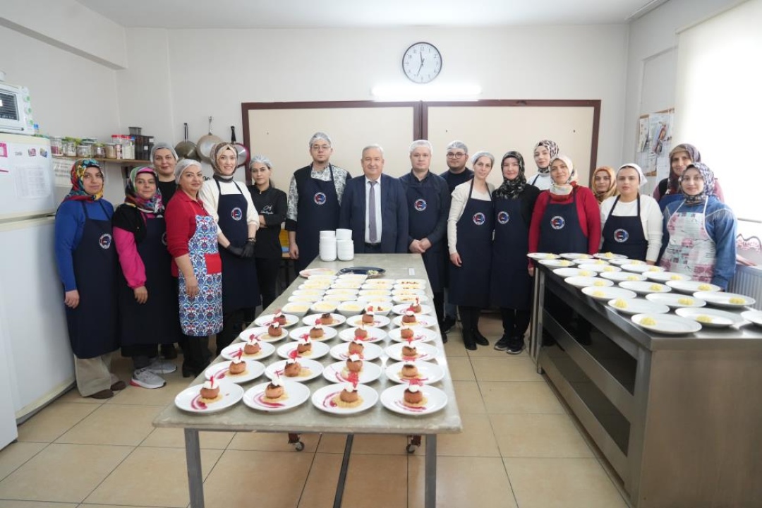 Niğde’de kursiyerler Türk Mutfağı Eğitimiyle Usta Aşçı oluyor