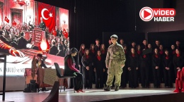 Niğde’de milli ruhla anma töreni