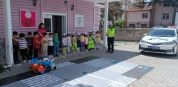 Niğde’de miniklere trafik bilinci aşılandı