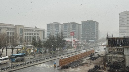 Niğde’de özlenen kar yağışı başladı