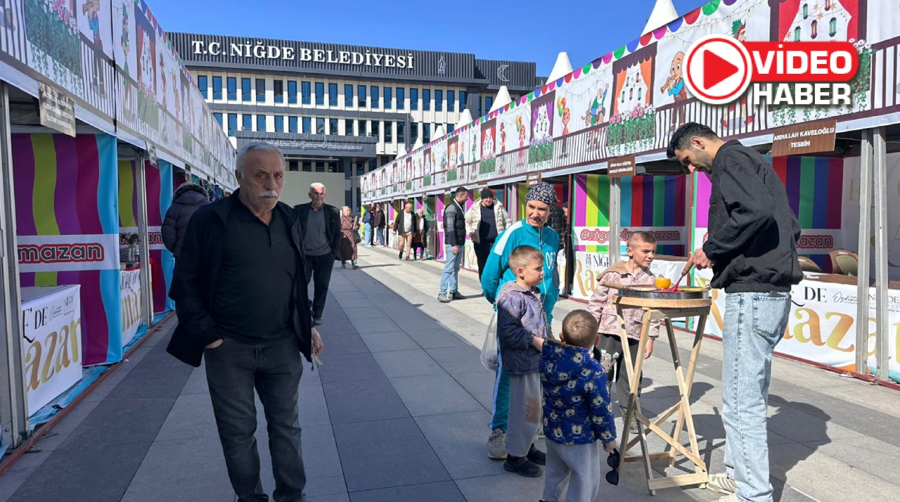 Niğde’de Ramazan Sokağı kapılarını açtı