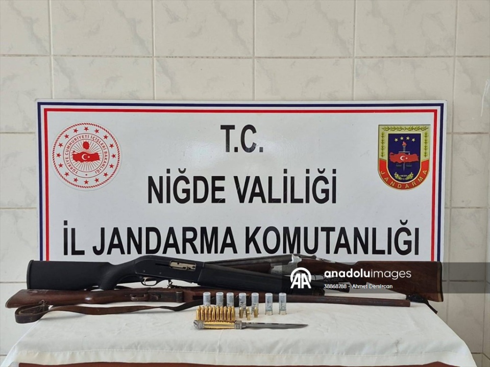 Niğde’de Ruhsatsız Silah Operasyonunda 4 Şüpheli Yakalandı