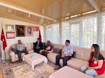 Niğde’de şehit ailesi unutulmadı
