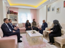 Niğde’de şehit ailesine ziyaret