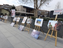 Niğde’de Dünya Şehit Çocuklar Günü’nde Resim Sergisi Açıldı