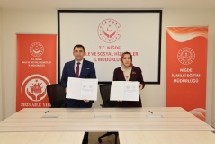 Niğde’de şehit yakınları ve gaziler için sanat eğitim protokolü imzalandı