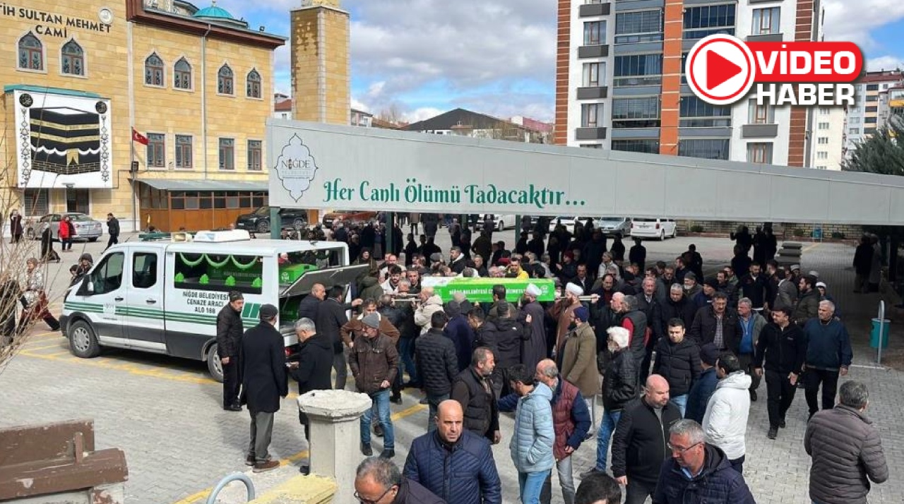 Niğde’de silahlı saldırıda yaşamını yitiren iki kişi toprağa verildi