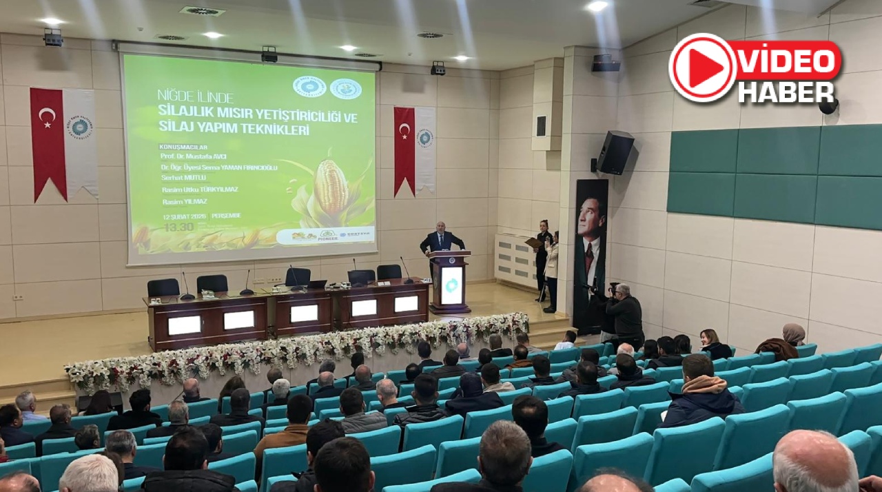Niğde’de Silajlık Mısır ve Silaj Yapım Teknikleri Paneli düzenlendi