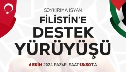 Niğde’de, ‘Soykırıma İsyan Filistin’e Destek Yürüyüşü’ gerçekleştirilecek