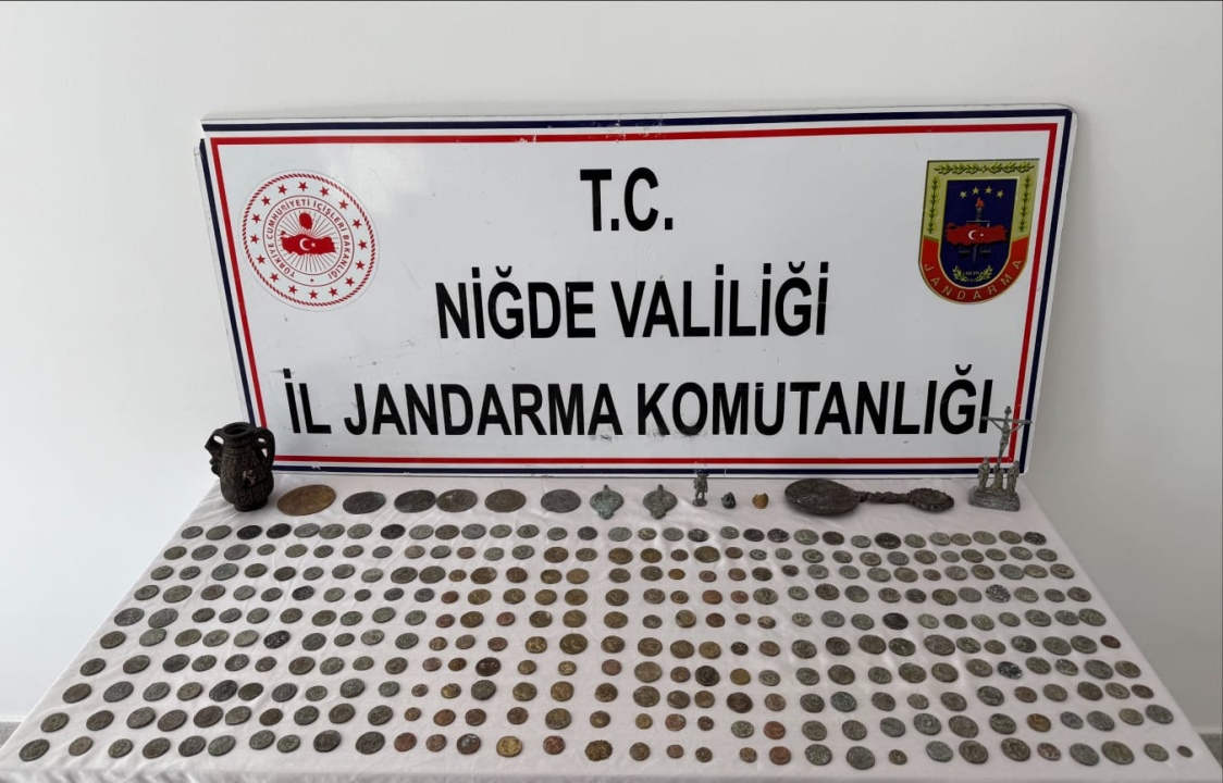 Niğde’de tarihi eser kaçakçılığı operasyonu