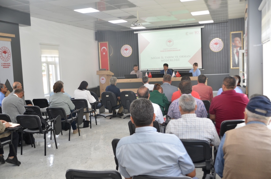 Niğde’de tarım ve gıda sisteminin sürdürülebilirliğine yönelik proje toplantısı düzenlendi