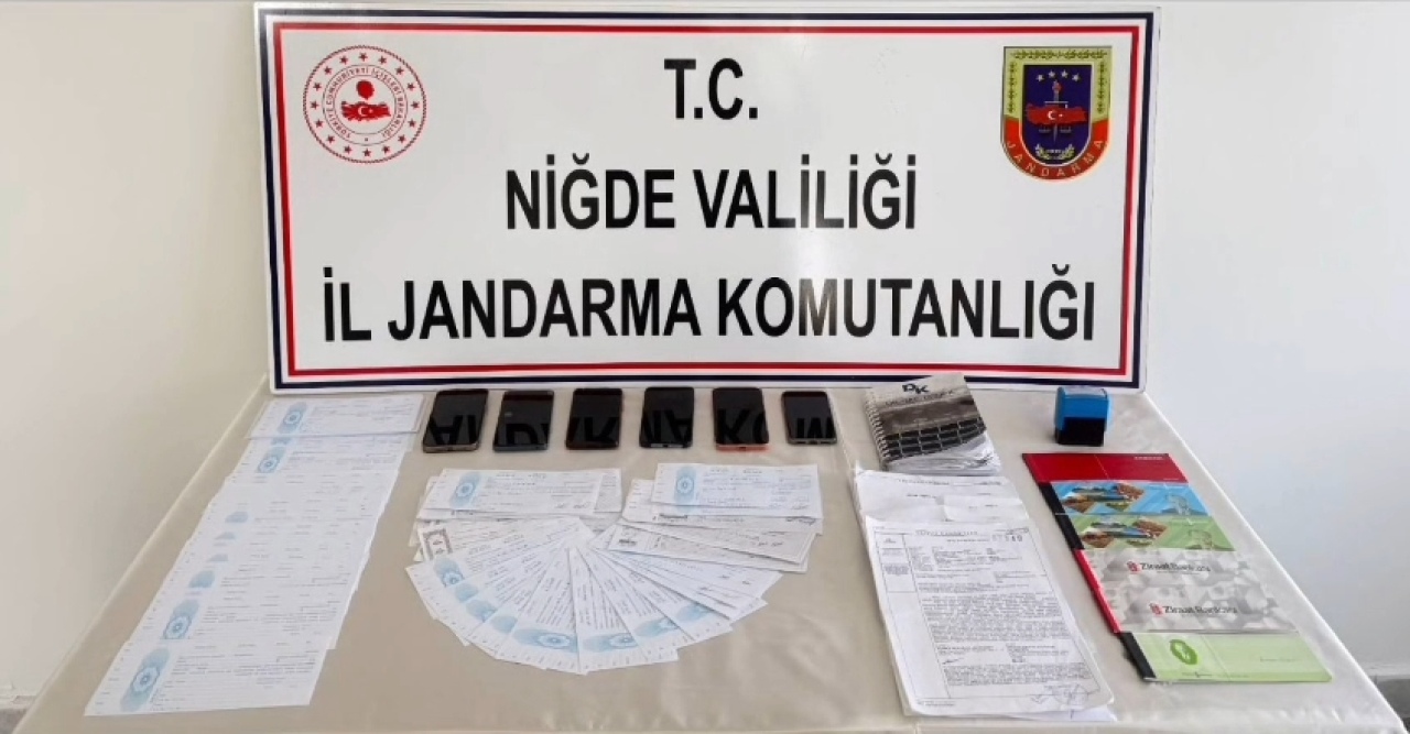 Niğde’de tefecilik operasyonu! Çok sayıda şüpheli yakalandı