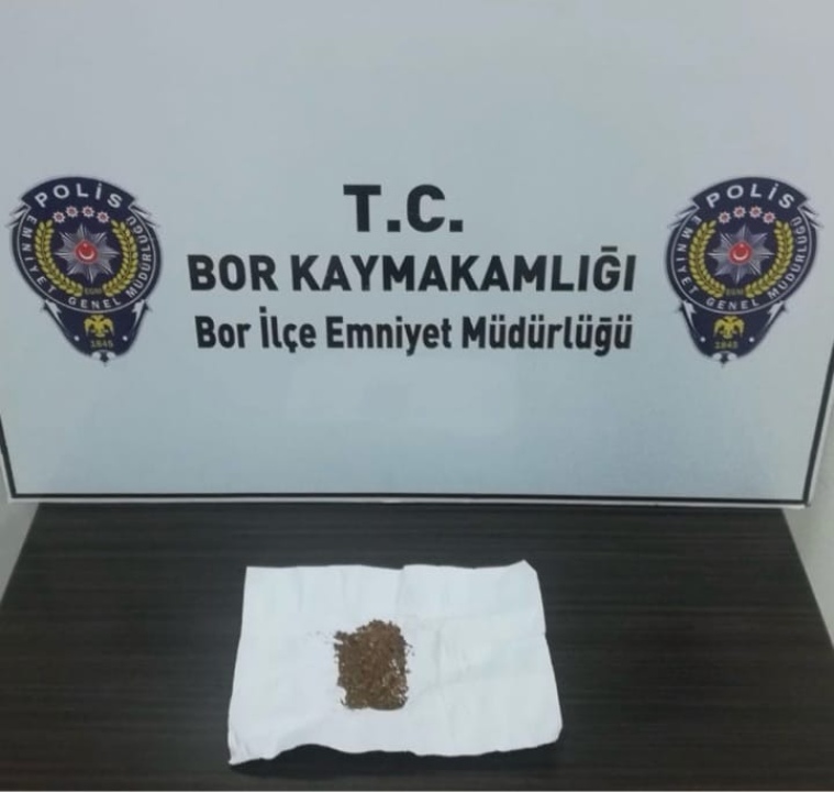  Niğde’de uyuşturucu operasyonu 