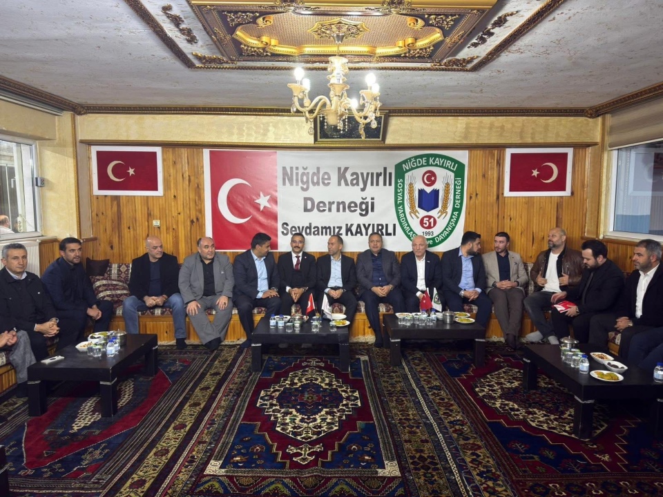 Niğde Dernekler Federasyonu’ndan Kapsamlı Ziyaret Buluşması