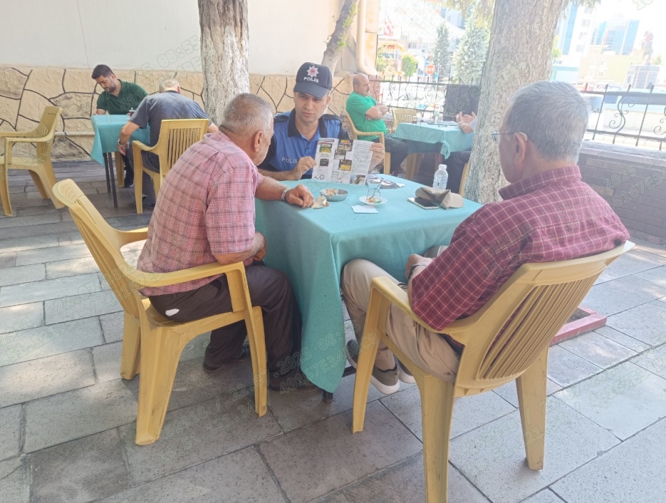 Niğde Emniyeti vatandaşı bilgilendirmeye devam ediyor