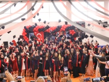 Niğde Fen Lisesi'nde mezuniyet coşkusu