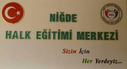 Niğde Halk Eğitimi Merkezi'nden Ücretli Usta Öğretici Başvuru Duyurusu