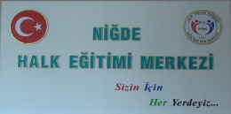 Niğde Halk Eğitimi Merkezi 2025-2026 Eğitim Yılı Kurslarına Başlıyor