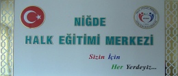 Niğde Halk Eğitimi Merkezi kişisel gelişimi destekliyor