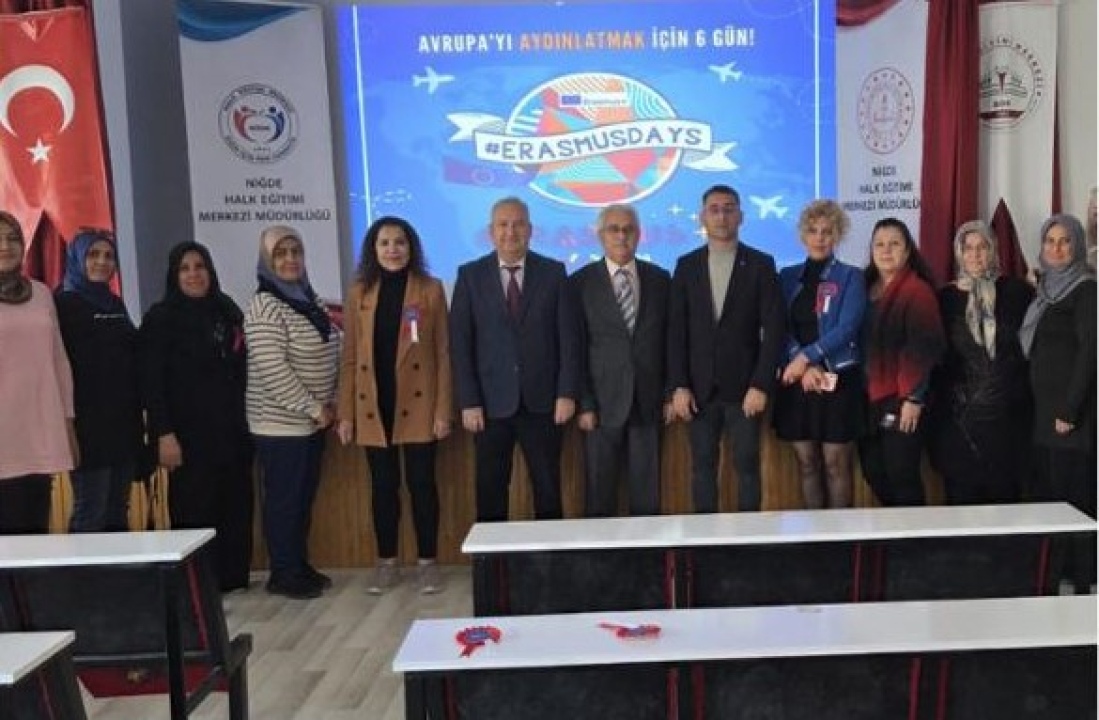 Niğde Halk Eğitimi Merkezi’nde Erasmus Days 2025 coşkusu