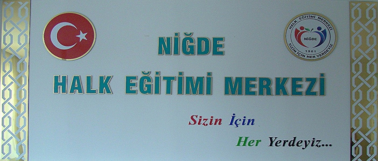 Niğde Halk Eğitimi Merkezi usta öğretici taslak listesi yayımlandı