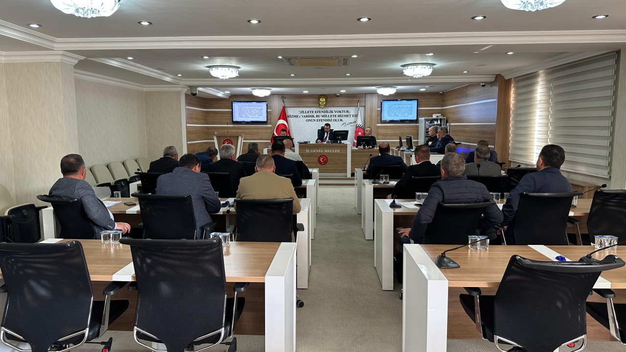 Niğde İl Genel Meclisi beşinci birleşimini gerçekleştirdi