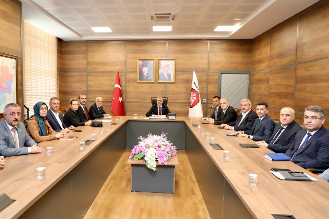 Niğde İl İstihdam ve Mesleki Eğitim Kurulu Ekim ayı toplantısı yapıldı