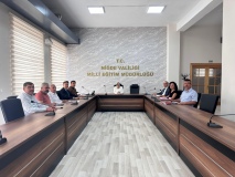 Niğde İl Millî Eğitim Müdürlüğü'nde Hafta Başı Planlama ve Koordinasyon Toplantısı Gerçekleştirildi