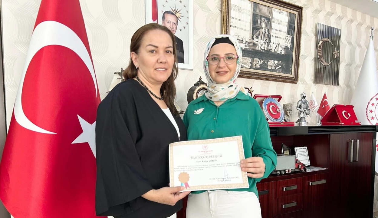 Niğde İl Sağlık Müdürlüğü, sağlıklı yaşam adımlarını ödüllendirdi
