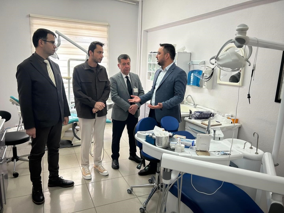 Niğde İl Sağlık Müdürü Çamardı’daki sağlık kurumlarına ziyaret etti