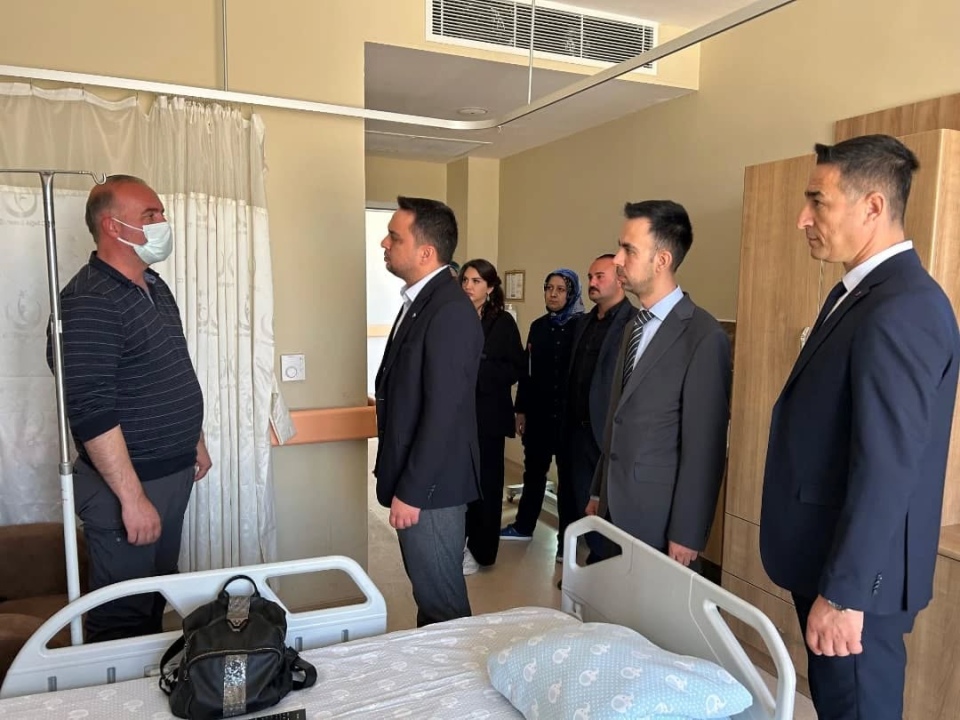 Niğde İl Sağlık Müdürü İnan’dan Bor Devlet Hastanesi’ne çıkarma