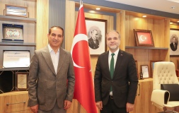 Niğde Müftüsü Hüseyin Gün’den Rektör Uslu’ya ziyaret