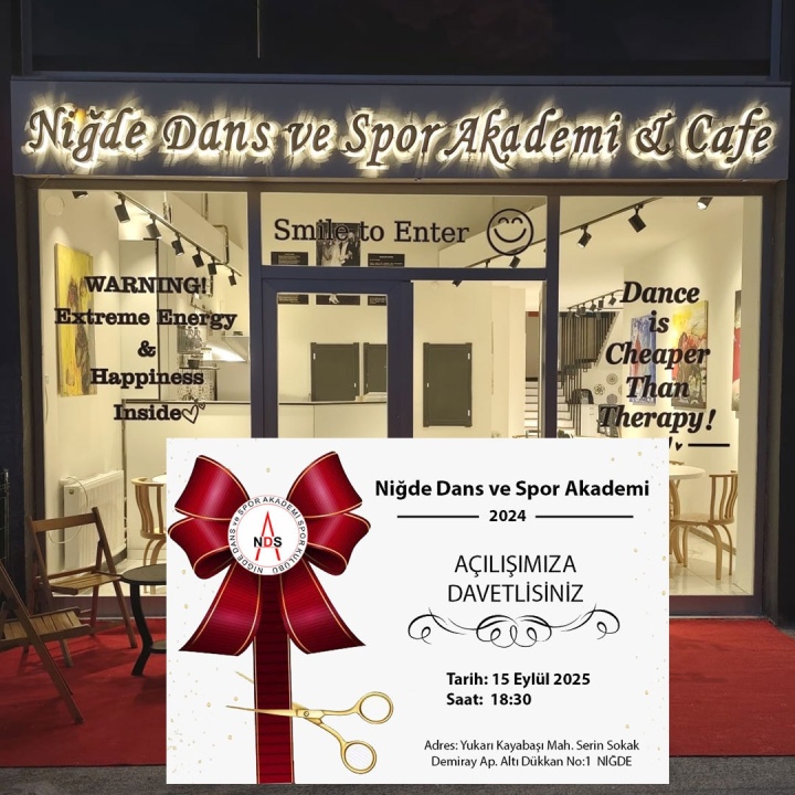 Niğde’nin İlk Resmi Dans ve Spor Akademisi Kapılarını Açıyor!