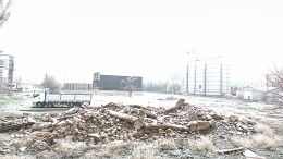 Niğde, Nisan ayında kışı yaşadı