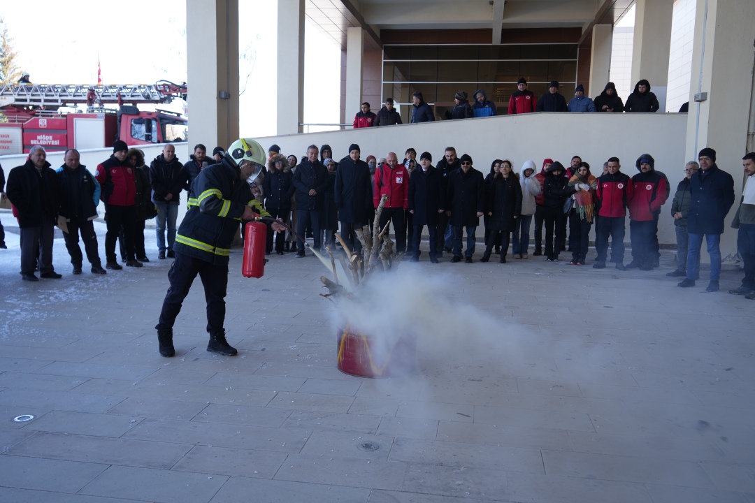 Niğde ÖHÜ’de afet bilinci ve psikolojik destek etkinliği