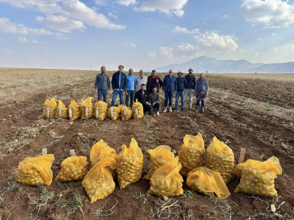 Niğde Patates Araştırma Enstitüsü’nde Yerli ve Milli Ürünlerin Hasadı Yapıldı