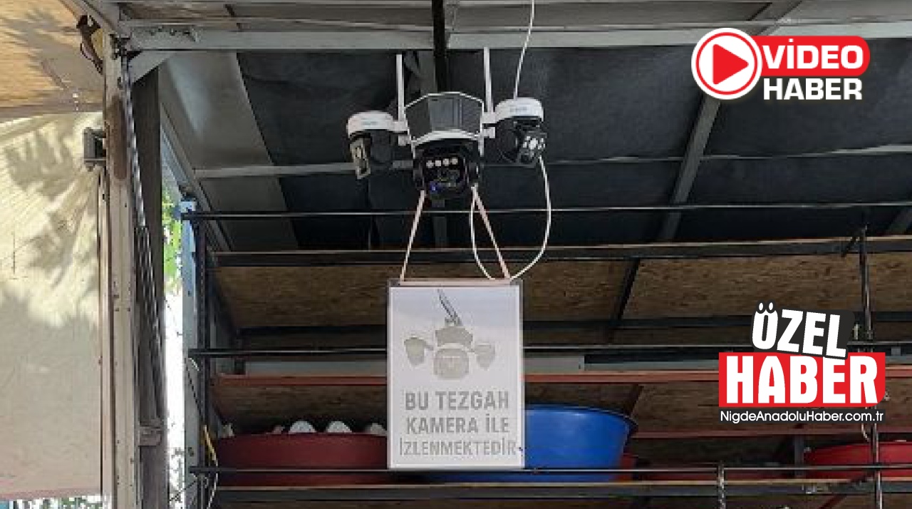 Niğde Pazarı'nda güvenlik kamerası dönemi