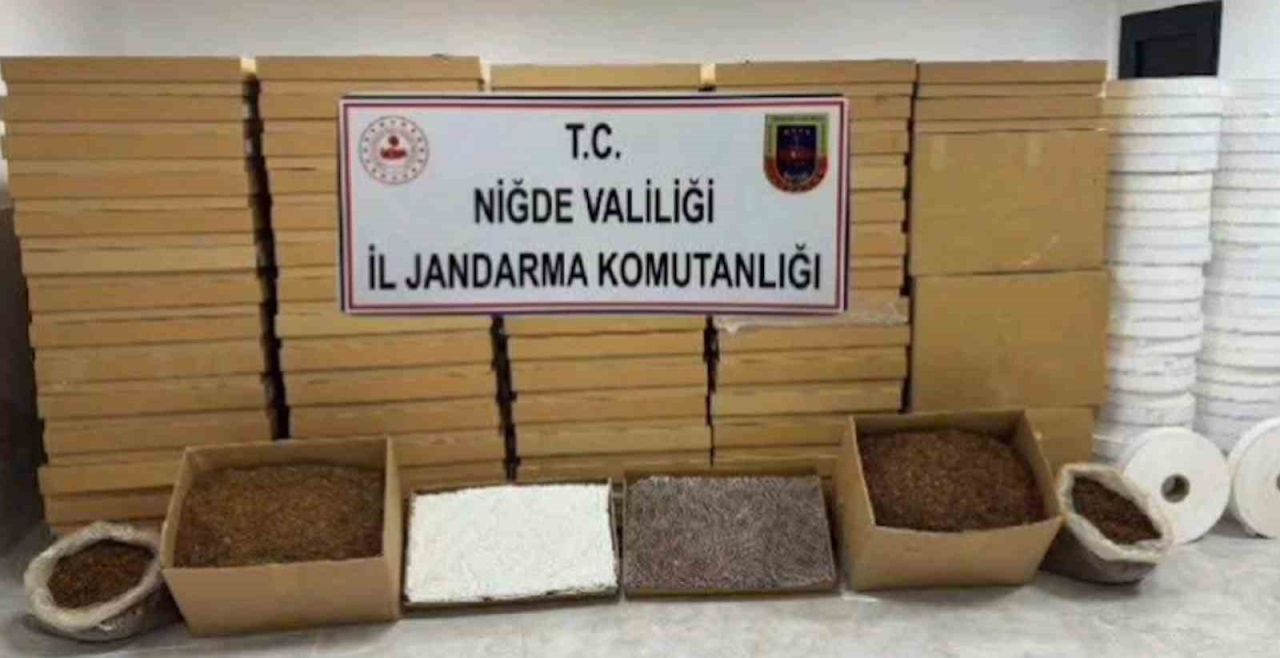 Niğde Polisinden Kaçakçılık Baskını