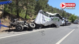 Niğde-Pozantı Yolunda Zincirleme Tır Kazası: 1 Ölü, 2 Yaralı