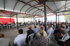 Niğde protokolü, Murtaza Köyü’nde vatandaşlarla bir araya geldi