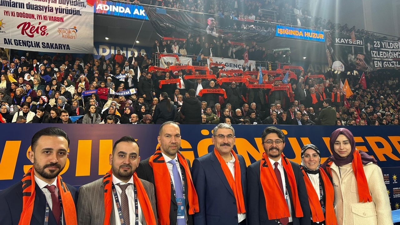 Niğde Teşkilatı, AK Parti Kongresinde yerini aldı