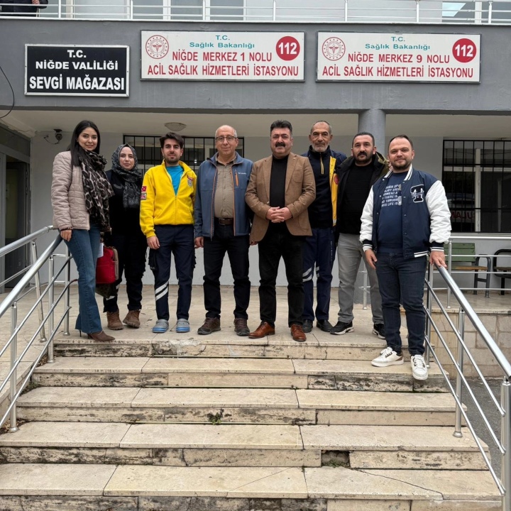 Niğde Türk Sağlık-Sen’den Acil Sağlık Hizmetleri Haftası Ziyaretleri