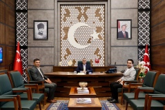 Niğde Valisi Cahit Çelik, Önemli Konukları Ağırladı