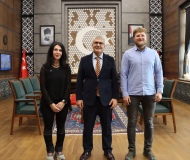Niğde Valisi Cahit Çelik, Rope Jumping Türkiye Temsilcilerini Makamında Ağırladı
